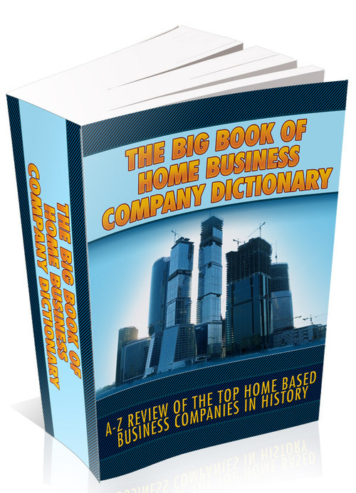 Product picture The Big Book Of Home Business Company Directory!